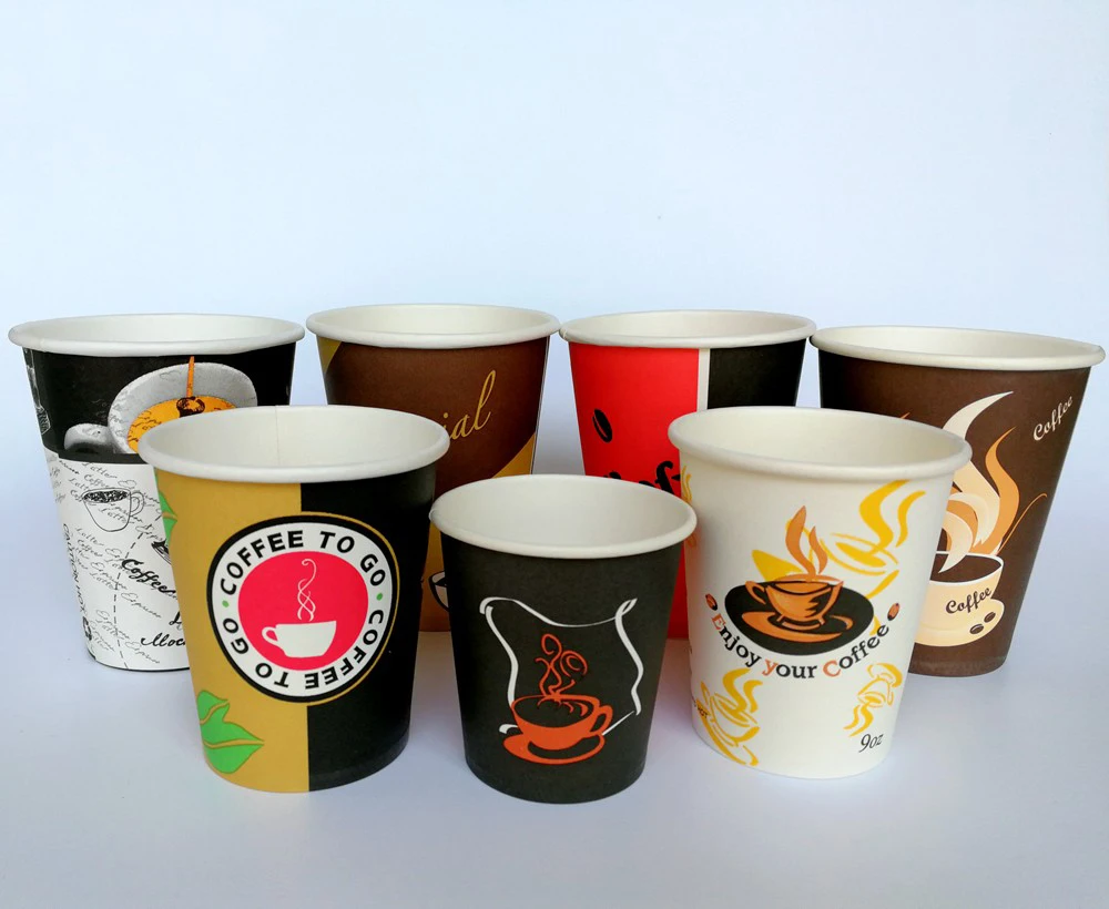 Одноразовый бумажный стаканчик для кофе 1 унция 2 унции бумажный стаканчик 80 мл