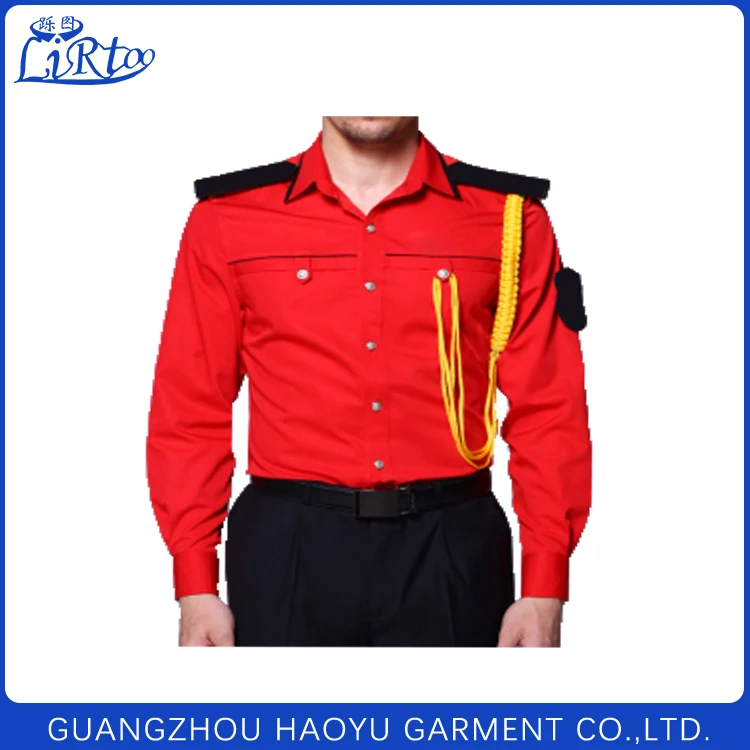 
Low price malaysian army security guard uniform color for men 