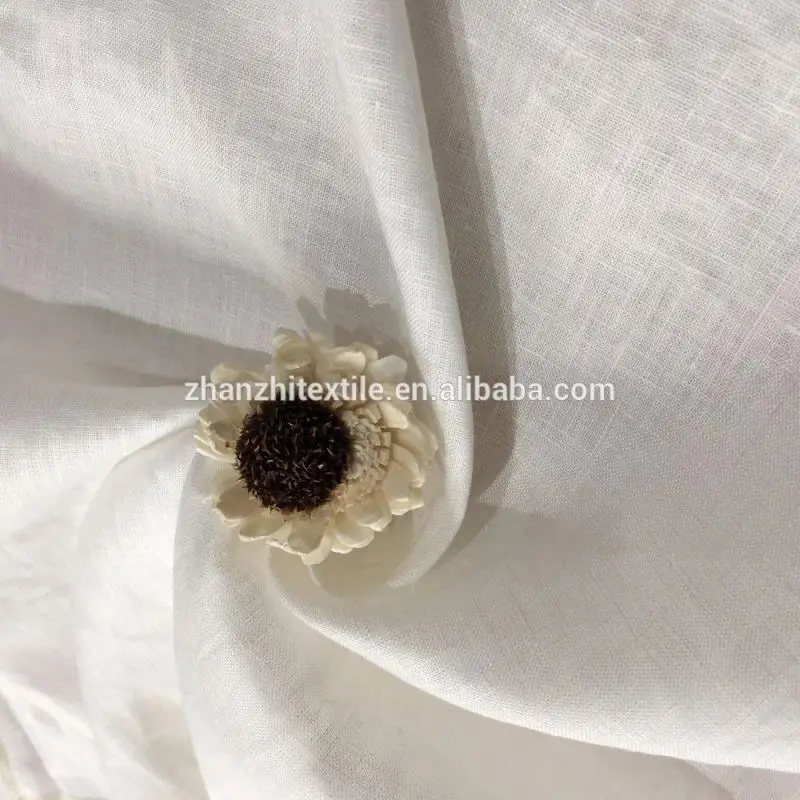
fashion 100% Ramie woven fabric textile for clothing 