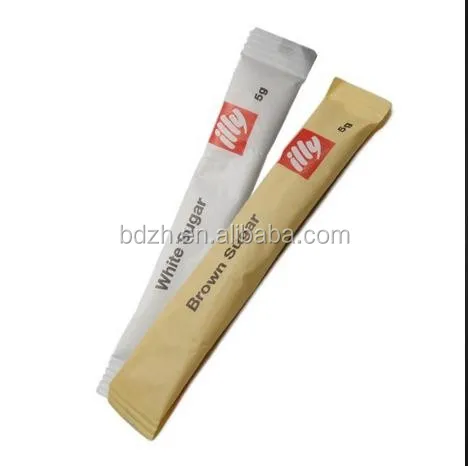 
poly coated printed sugar stick paper roll 