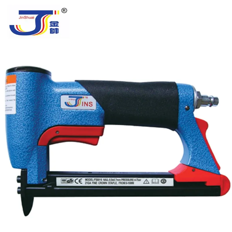 Professional Air staplers, Ga.21, 1/2' Crown Stapler Omer 84, 6-16mm, Pneumatic stapler 8416, Heavy duty pneumatic staple gun