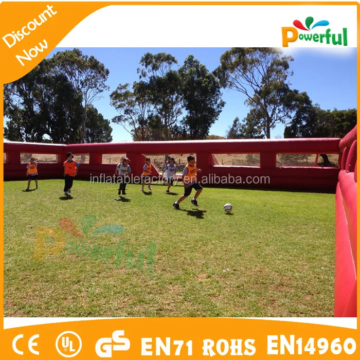 2016 футбольное поле, 0.5 мм ПВХ малыша надувной батут, коммерческие надувной замок производителей
