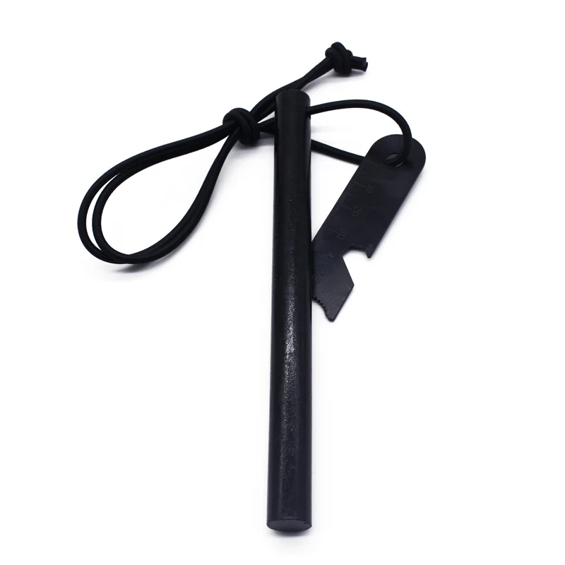 12.7*152mm Wholesale Custom Camping Survival Firesteel Magnesium Flint with Ferro Rod Striker