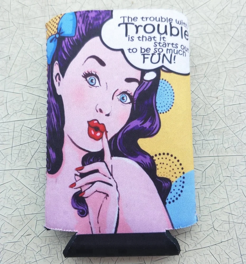 Best Selling High Quality Promotional Custom Logo Printed Neoprene Stubby Cooler/Can Cooler/Stubby Holder