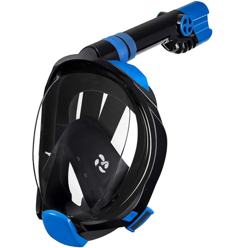 Маска для дайвинга по лучшей цене, маска для подводного плавания на все лицо для крепления камеры (62187365536)