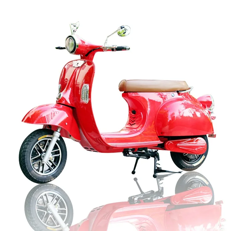 2000w 60V China Classic VESPA vintage electric vespa scooter Retro Italy style e motorcycle