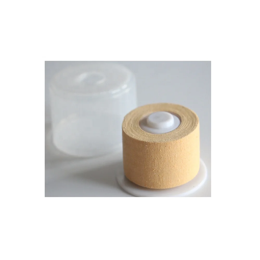 Direct factory Manufacture of skin color zinc oxide adhesive plaster with plastic cover