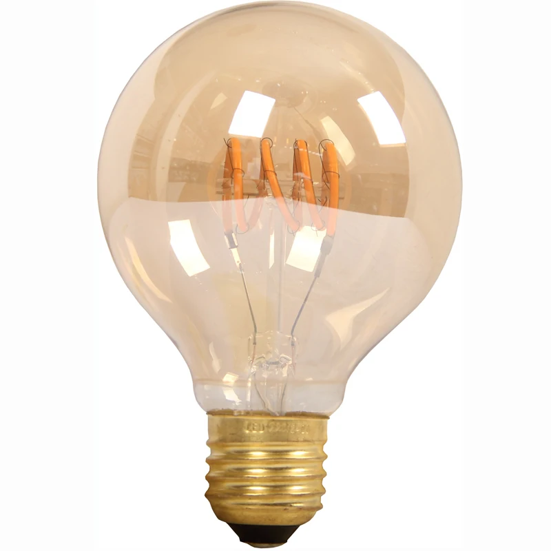 E26 E27 ST64 6W Free Shipping Retro Led Dimmable Electric Edison Bulb Chandelier Light Bulb Vintage Filament Bulb