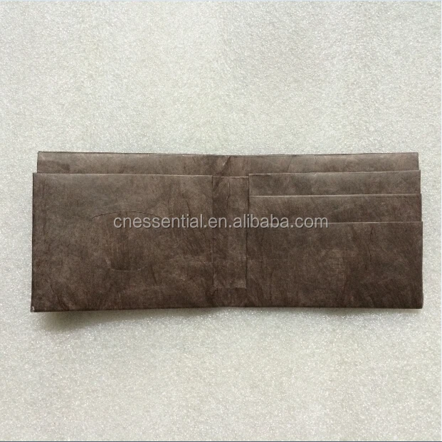 2018 Customized Size and Printed Waterproof Tyvek Paper Wallet