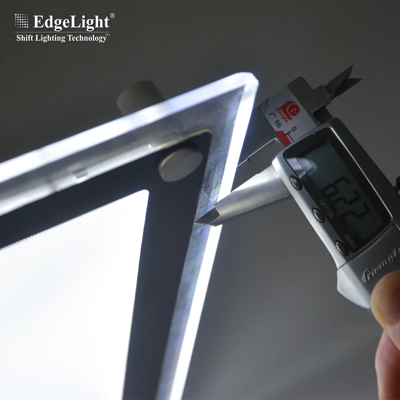 CF1A A0 A1 A4 ultra slim single side advertising led backlit acrylic poster frame