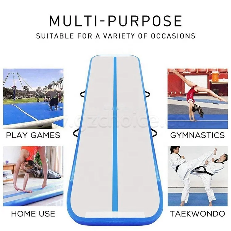 Competitive Factory Price Gym Training Inflatable Aqua Yoga Mat  Air Tumbling Mat