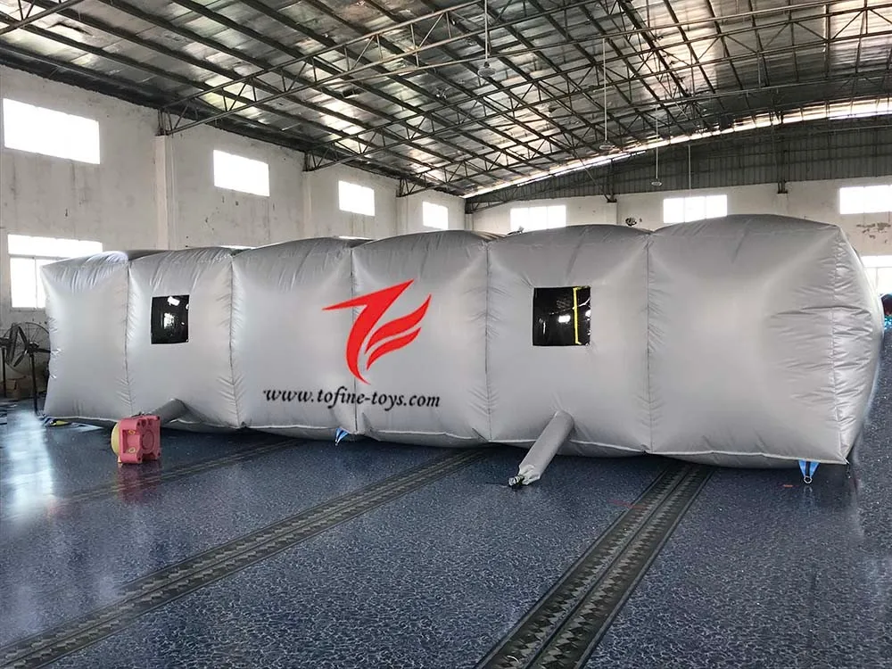 Inflatable IPS Laser Tag Battle Equipment For Adult Battle Field Maze Inflatable Laser Tag Arena