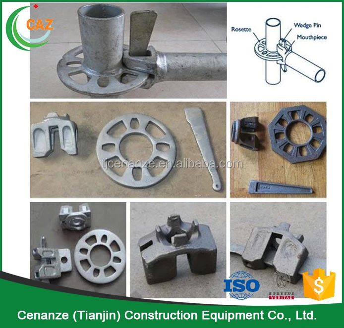Metal Layher Allround Scaffolding Parts Ringlock Scaffold Used for High-rise Buildings