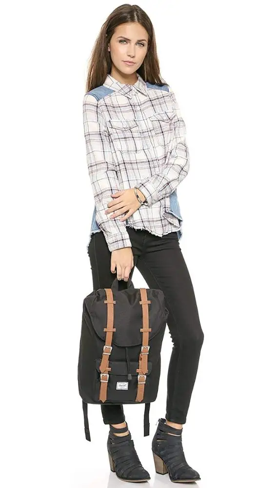 
yingxiang America Mid Volume, Black, One Size travel leisure backpack 