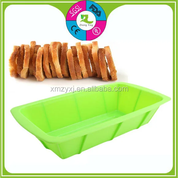 Silicone baking tools large Rectangular cake mold toast bread mold