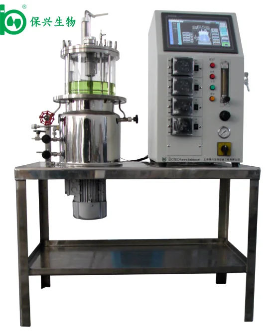 Anti-tampering industrial stainless steel chemical reactor with fermentation equipment