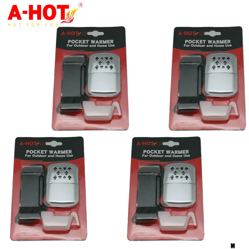Stainless steel pocket and warmer indoor outdoor activities small heater warmer in pocket