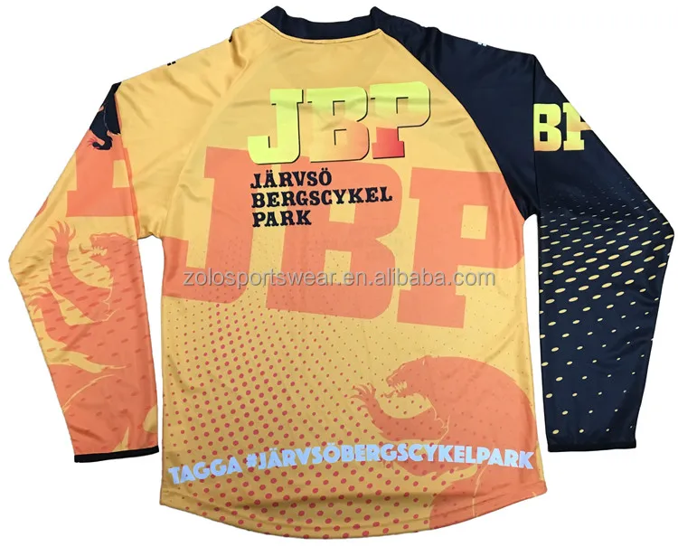 Wholesale Sublimation Motocross Clothing Custom Design Bmx Jersey