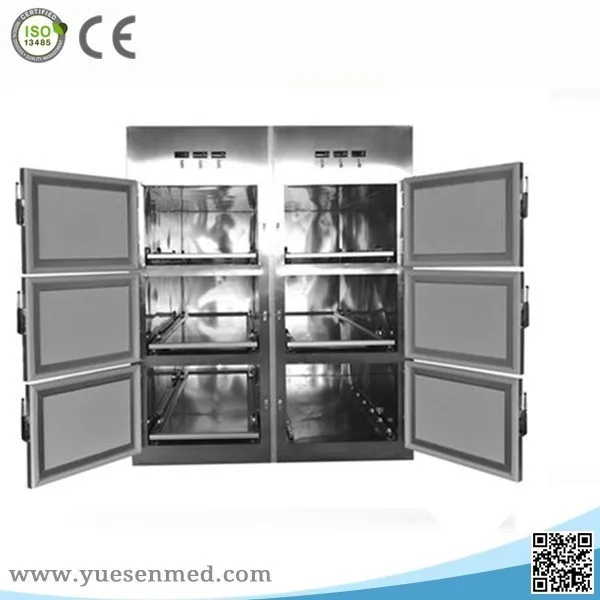 Дешевая цена, 6 трупов, шкаф для морских трупов, холодильник