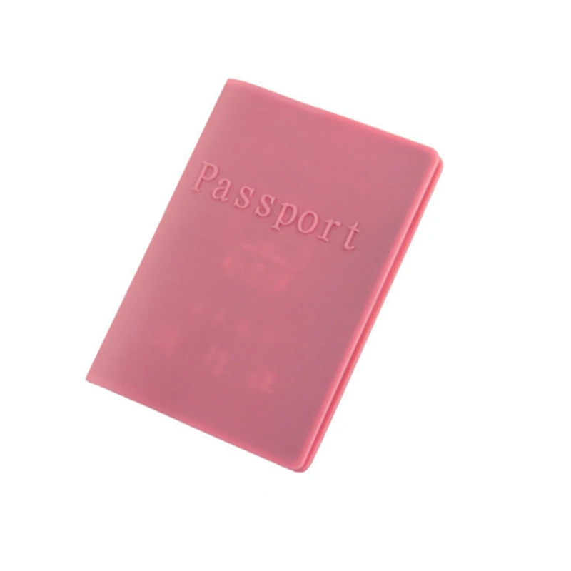 Wholesale Custom made Silicone Travel Business Passport holder Covers Case