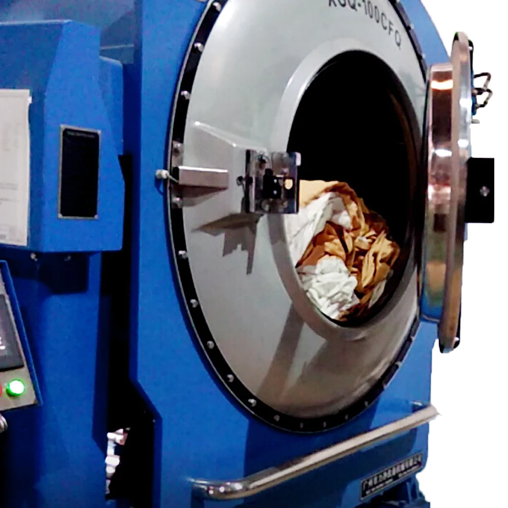
100kg fully automatic tilting type intelligent commercia complete laundry equipment 