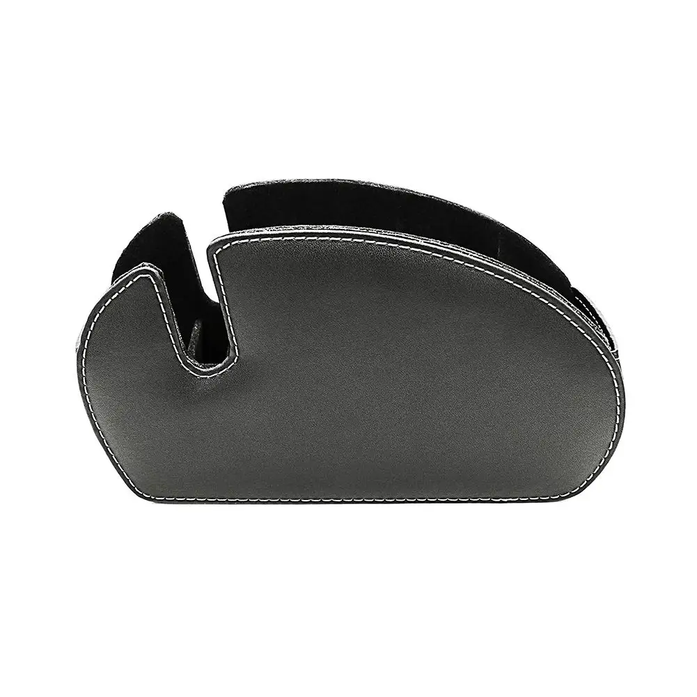 pu Remote Control Holder Organizer Box PU Leather Multi-functional Office Organization And storage Caddy Store tv remote holders