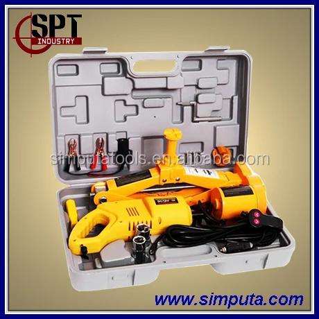 
2T Electric Car Jack and wrench kit automatic repair tools 