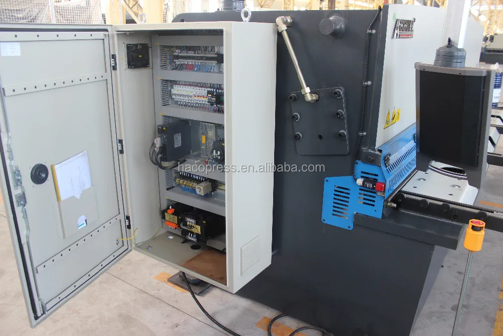 QC11Y/QC11K-32x3200 hydraulic manual stainless sheet metal cutting machine guillotine shearing metal cutting machine