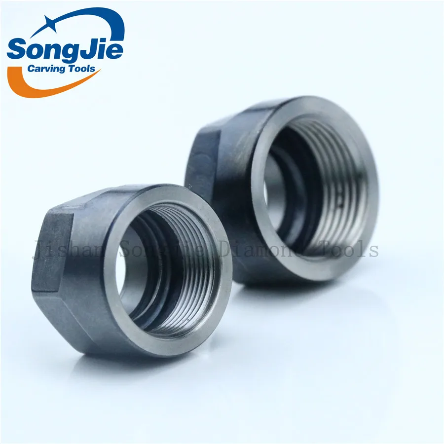 ER collet clamping nut for collet chuck holders