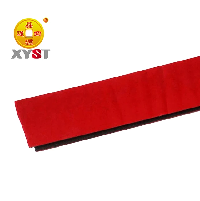 Intumescent fire door rubber seal strip for door and window