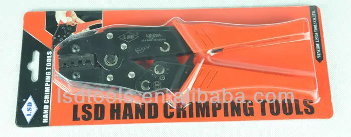 Hand tools type splice crimp pliers for non-insulated open plug-type connector 1.0-2.5mm2 crimping tool LS-03A
