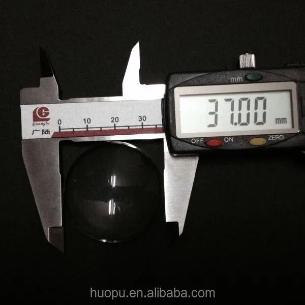 Высококачественные акриловые двояковыпуклые 37 мм мобильного телефона объектива, 37 мм 3D cardboad VR объектив