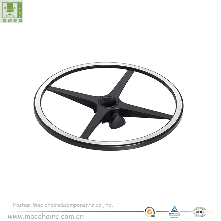 Bar lab chair footring lift chairs footrest stainless steel aluminium footring 450mm diameter cylinder for furniture chairs