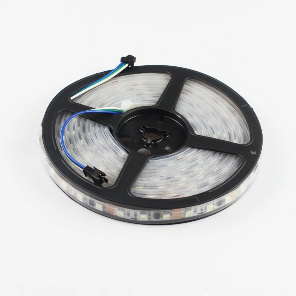 5 м 60 светодиодов smd 5050 Светодиодная лента с дистанционным управлением rgb IP67