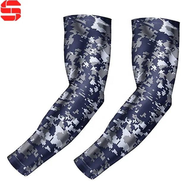 Custom Cooling Compression Baseball Arm Sleeve for UV Protection