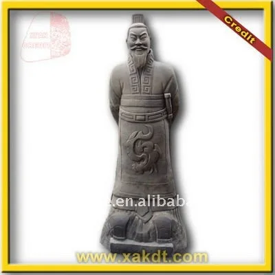 
Ancient Chinese Clay Figure The Emperor of Qin Dynasty CMY-1001 