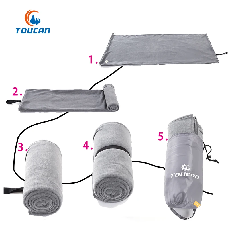 Adult Soft Portable Fleece Sleeping Bag Liner Manufacturer