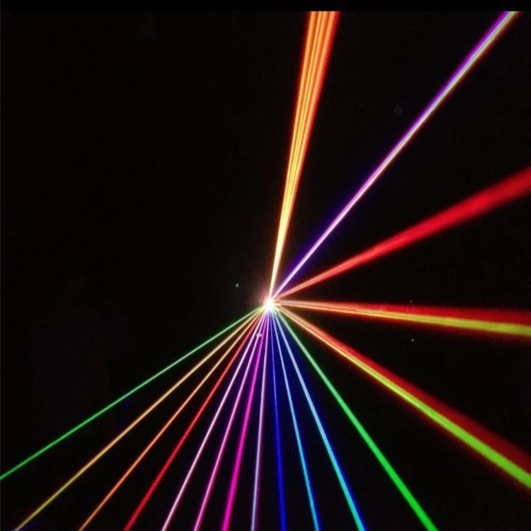3 colors Geometric Shape of the Line Laser Spot Light RGB Stage Light