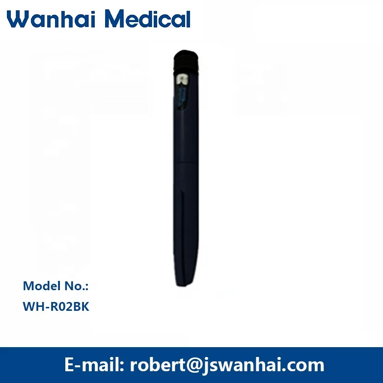 Nice price  insulin pen injector with 3ml cartridge plastic pen body dose increment 60 IU