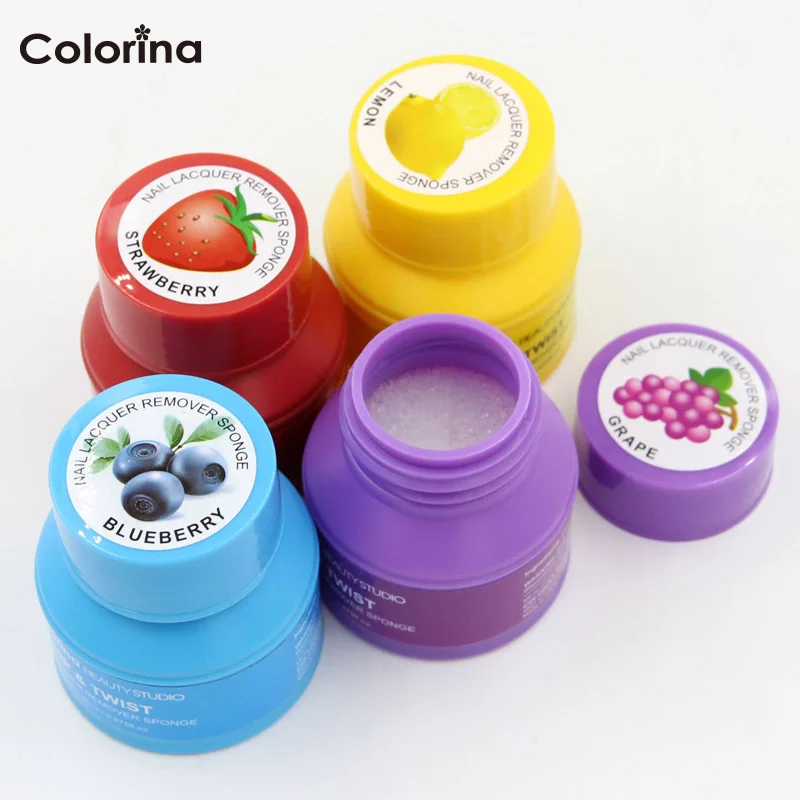 Губка для удаления лака для ногтей