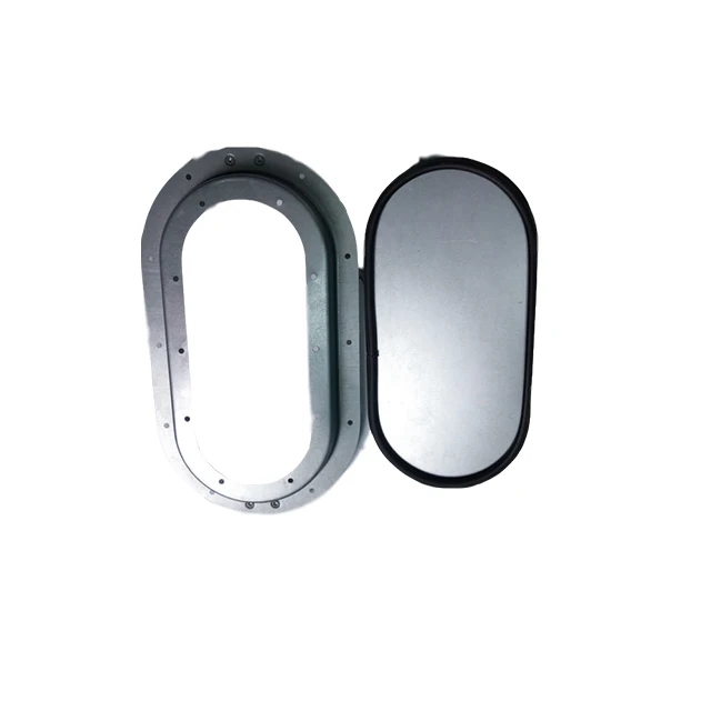 
Air Duct Galvanized Steel Oval Access Panel Ceiling Safety Door For Havc 