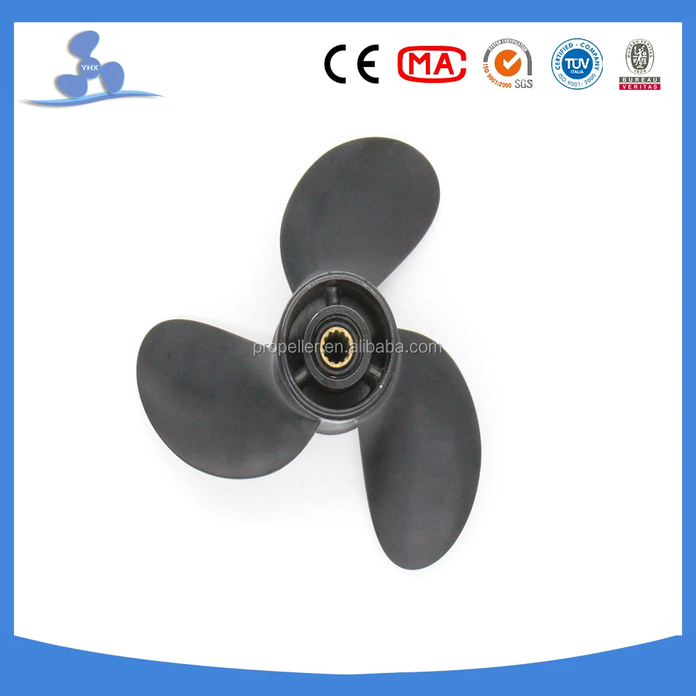 Fitted with MERCURY 5-6hp outboard engine propeller