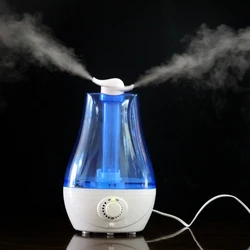 3L cool mist 7 LED light portable ultrasonic  air freshener humidifier