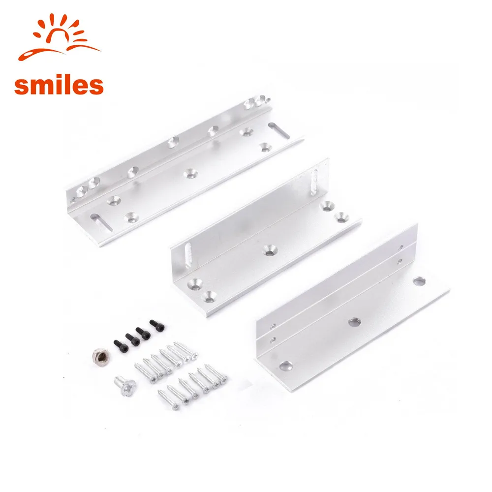 Metal ZL-Bracket for 280KG Electronic Magnetic locks Door Access Control