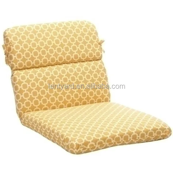 Outdoor Patio Round Wicker Chair Cushion Recliner Chair Cushion Manufacturers