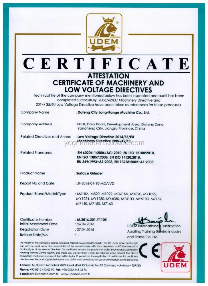 
Surface grinder Surface Grinding machine price M7163(1250*630mm) 