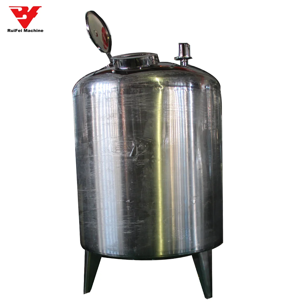 Refrigerated Or Heated Mixing Tank With Top Agitator