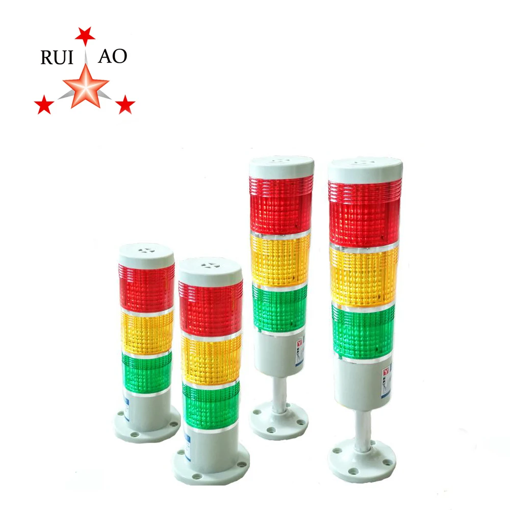 
3 color LED signal tower light machine warning lamp for CNC machine 