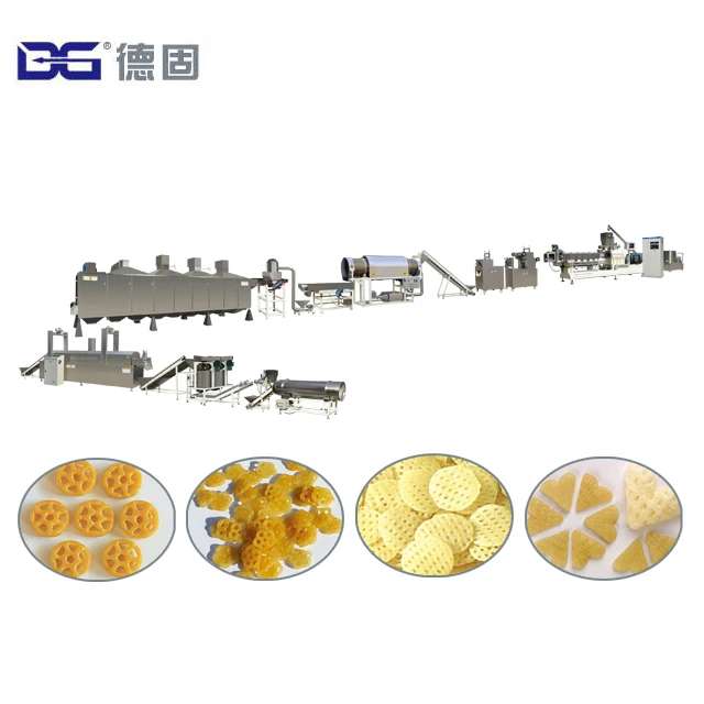 Factory Supplied 3d Papad Fryums Snacks Manufacturers Making Machine