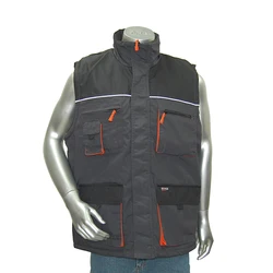 China supplier men winter work safety vests for sale